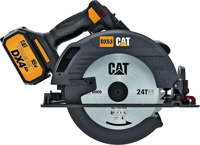 Cat® 18V 1 FOR ALL 7-1/4” Cordless Circular Saw, Brushless Motor, battery-DX532 - Image 1 of 4