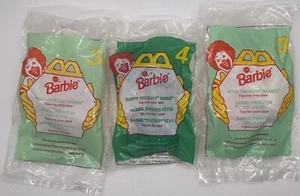 Vintage 1996 McDonalds Happy Meal Spielzeug, Barbie, 3, siehe Liste, Neu in Verpackung - Bild 1 von 5