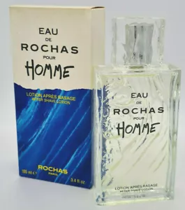(49,99EUR/100ML) ROCHAS - EAU DE ROCHAS POUR HOMME 100ML AFTER SHAVE LOTION NEU - Bild 1 von 1