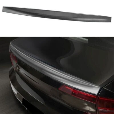Fit For Volvo S90 2017-2020 2021 2022 ABS Gray Rear Trunk Spoiler Wing Flap 1PCS - Image 1 of 4