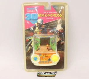 Ultra Rare Tiger 3D Live Action Video Motocross Electronic LCD Game New Sealed! - Picture 1 of 7