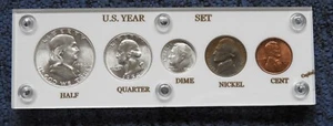 1954 SILVER UNCIRCULATED YEAR SET-CHOICE- NICE! - Picture 1 of 2