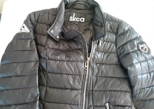 Skea Womens Down Puffer Jacket Ski Vail Gray Graphite Size 6 US 38 EU - Picture 1 of 3