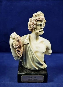 Dionysus sculpture bust ancient Greek God of wine and extacy artifact - Picture 1 of 5