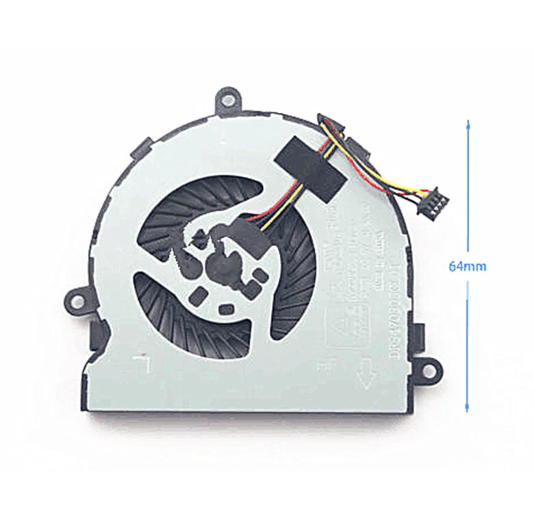 NEW for HP 15-AY 15-BA 15-BS 15-BW series CPU Cooling Fan 4-Pin 4-Wire - Image 1 of 1