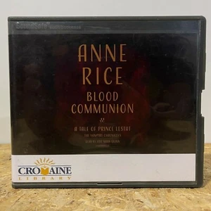 Blood Communion by Anne Rice Ex Library 8 CD Unabridged Audiobook Free Shipping - Picture 1 of 2