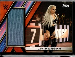 2020 TOPPS EVENT USED MAT RELIC FROM ROYAL RUMBLE 2000 #R-M LIV MORGAN /50 - Picture 1 of 2