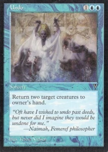 UNDO VISIONS MTG MAGIC MP (yourdeckbuilder) - Picture 1 of 1