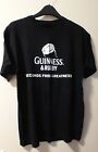 Guinness black T-shirt by Traditional Craft, Guinness & Rugby print, size L