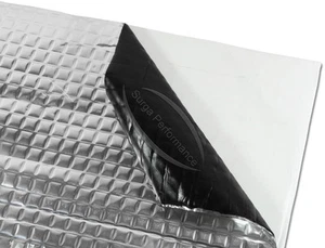 2m Alubutyl Dämmmatte Anti Dröhn Matte DSM Bitumen-Ersatz PKW KFZ Yacht Haushalt - Picture 1 of 24