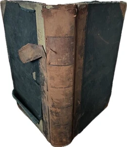 Vintage Ledger Business Book Nottingham Clothing Waste 1884 Hand Written Old - Picture 1 of 23