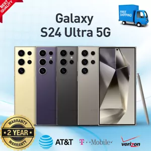 NEW SEALED SAMSUNG GALAXY S24 ULTRA 256GB 512GB S928U FACTORY UNLOCKED GSM CDMA - Picture 1 of 17