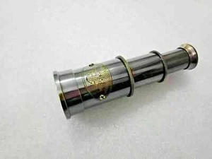 marine Telescope nautical brass telescope 6" spyglass gift item - Picture 1 of 3