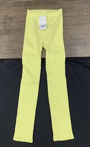 zara seamless leggings yellow size XS-S - Picture 1 of 5
