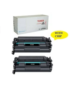 Tóner 2pk CF258X BK compatible con HP 58X LaserJet Pro M404n M428fdw con chip - Imagen 1 de 1