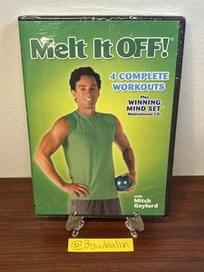 Melt It Off! with Mitch Gaylord (DVD + CD 2007) Exercise 4 Complete Workouts New - Picture 1 of 5