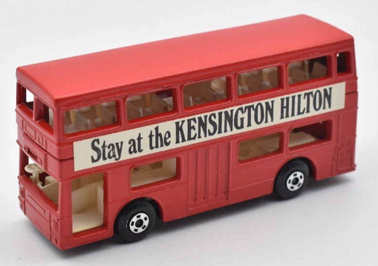 Matchbox Superfast #17 The Londoner London Bus Kensington Hilton. England Base - Bild 1 von 4