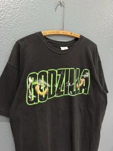 T-shirt promozionale Godzilla film vintage anni 90 nera Cronies taglia XL - Foto 1 di 4