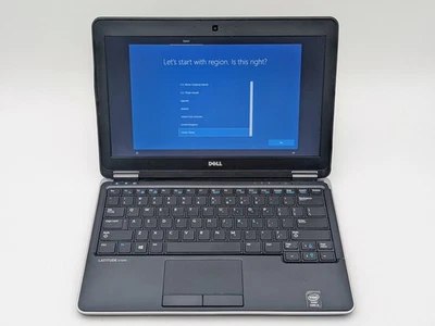 Dell Latitude E7270 12" HD I7-6600U 256GB 8GB W10 Webcam Backlit FP Reader - Image 1 of 4