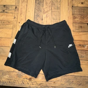 Nike Shorts Herren Large Training Spell out Da2148 Kordelzug schwarz - Bild 1 von 9