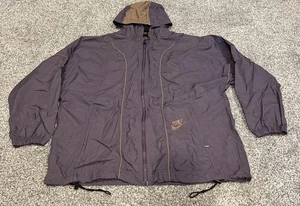 Chaqueta cortavientos púrpura Nike talla grande L para mujer de colección - Imagen 1 de 4