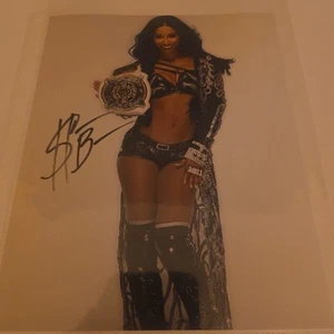 Sasha Banks Wwe Signed 8x10 Photo Coa Autograph The Boss Mercedes Mone Aew Champ - Picture 1 of 5