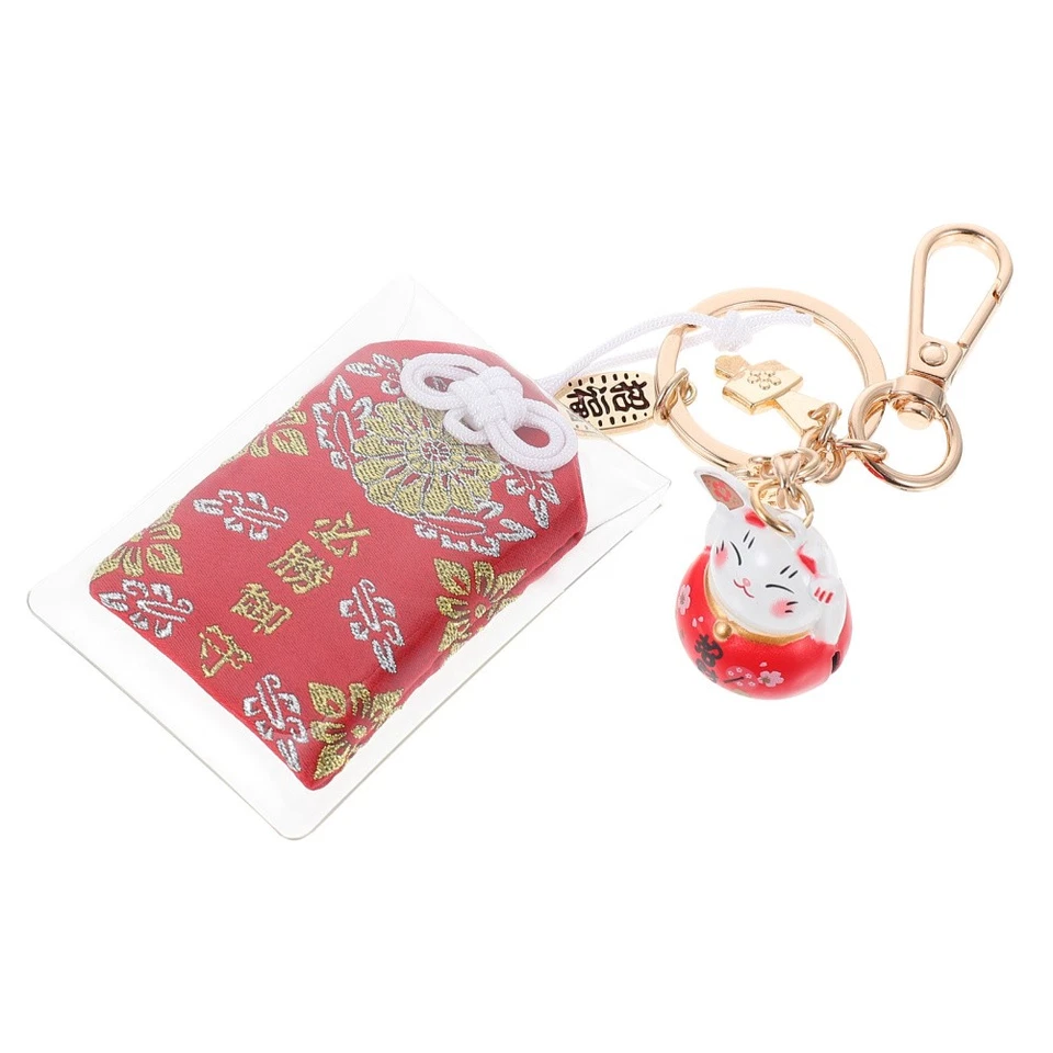 Porte Cle Chat Clef Chuck Cat Keynchain Porte-clés De Sac À Main - Photo 1/4