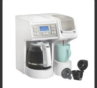 Hamilton Beach FlexBrew Trio 12 Cups Filter Coffee Machine - 49902 (Black) - Image 1 of 3