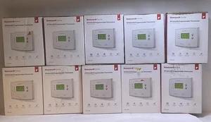 Honeywell Home 5-1-1 Day Programmable Thermostat RTH2410B (lot of 10) Open Box - Picture 1 of 4