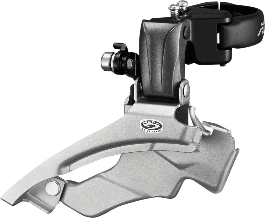 Shimano Altus FD-M371 9-Speed Triple Down-Swing Dual-Pull Front Derailleur - Image 1 of 1