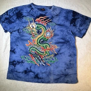 Hong Kong Chinese Dragon Wrap Around All Over Print T-Shirt Damen XXL - Bild 1 von 6