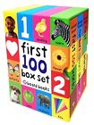 First 100 Collection 3 Books Box Set By Roger Priddy (First 100 Soft To Touch B