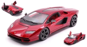 MODELLINO AUTO STATICO DIECAST BURAGO LAMBORGHINI COUNTACH 2023 ROSSO SCALA 1:24 - Imagen 1 de 2