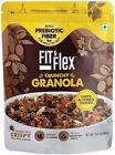 Fit & Flex Baked Crunchy Granola Chocolate Cookies & Almond 450g Free Shipping