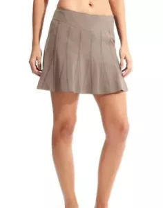 Athleta Damengröße 10 HOCH Rock Wear About Skort Tennis Sportshorts beige - Bild 1 von 6
