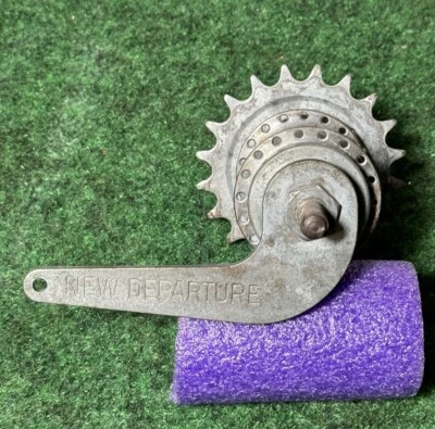 Vintage New Departure Bicycle Rear Hub Model D Skip Tooth 20 Tooth 36 Hole - Image 1 of 4