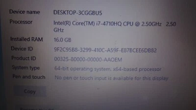 Toshiba Satellite S50-B, 15.6", I7, 16 GB, 1TB, Wins10, good laptop - Image 1 of 4