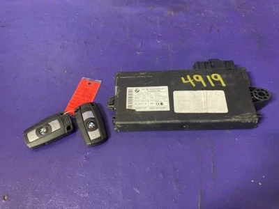 2011 BMW X5 E70 335xi 328xi E90 E92 CAS 3 Control Module w/ Matching Key Fobs - Image 1 of 4