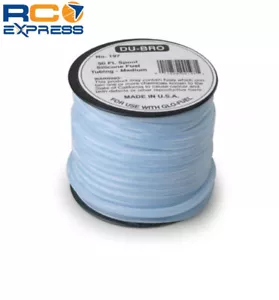 DU-BRO Silicone Fuel Blue Tubing Medium 50' DUB197 - Picture 1 of 1