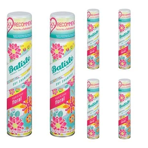 Batiste Shampoo Dry Floral 6.73 Ounce (200ml) (6 Pack) - Picture 1 of 3