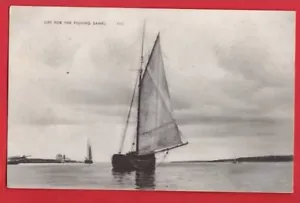 SAILING BOAT OFF FOR THE FISHING BANK. BOSTON USA - Picture 1 of 1
