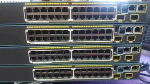 Cisco WS-C2960S-24 PD-L 24 Port PoE Gigabit Switch W/ STACK 10G SFP 2960s Tested - Picture 1 of 5