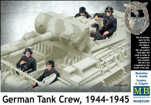 Tripulación de tanques alemana, 1944-1945, era Segunda Guerra Mundial (5 figuras) 1/35 MasterBox 35201 - Imagen 1 de 3