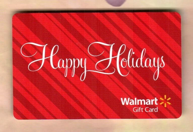 WALMART Happy Holidays ( 2009 ) Gift Card ( $0 ) - Image 1 of 1