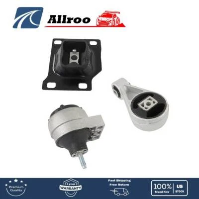 3x Engine Motor & Trans Mount For Ford Focus I4 2.0L DOHC A2939 2000 2001 2003 - Image 1 of 4