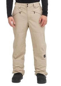 NEW O'NEILL CROCKERY TAN HAMMER INSULATED SKI SNOWBOARDING WINTER SNOW PANTS XXL - Picture 1 of 5