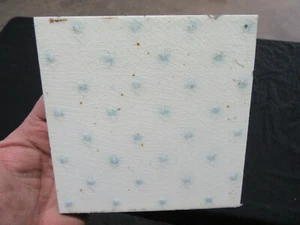 ~ MENGE 6 ANTIKE VIKTORIANISCHE FLIESEN 6 ZOLL QUADRATISCH ~ ARCHITEKTONISCHE BERGUNG - Bild 1 von 12