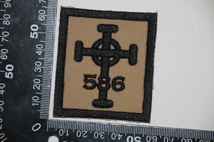 US 5TH SPECIAL FORCES SFGP ODA 586 CLOTH ARMY PATCH BLACK READ! - Picture 1 of 1