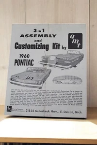 Vintage AMT 1960 Pontiac Modellbausatz Anleitung - Bild 1 von 3