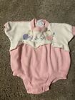 Carter's Baby Girl Clothes Vintage 6 Month Romper Outfit